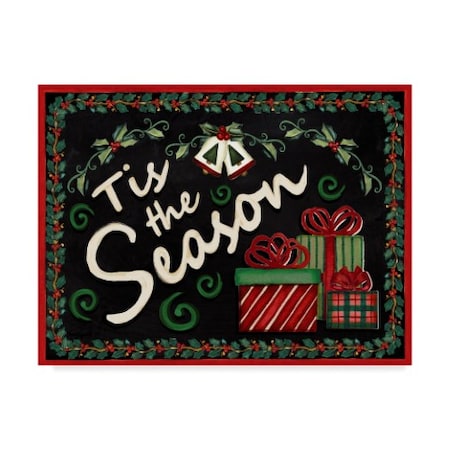 Laurie Korsgaden 'Tis The Season Gifts' Canvas Art,24x32